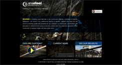 Desktop Screenshot of anasteel.com